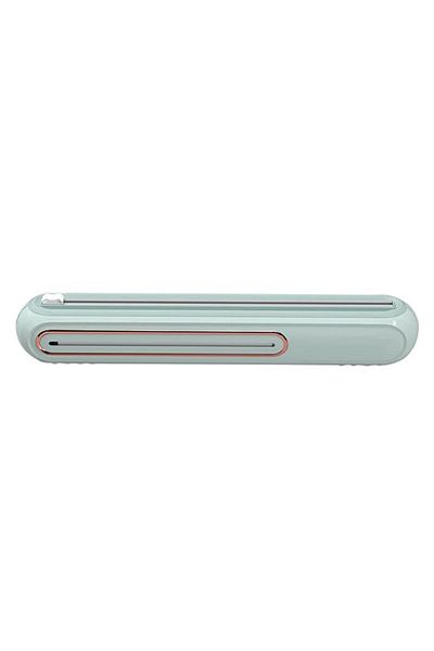 Choice 38-6-5cm Green Cutter Magnetic Refillable Plastic Wrap Dispenser With Cutter, Tin Aluminum Foil Disp