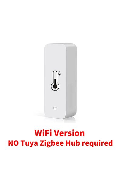 Choice WiFi Version Tuya Zigbee WiFi Temperature And Humidity Sensor APP Remote Monitor For Smart Home var