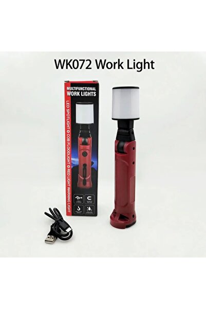Choice WK072 Work Light COB Work Light 180° Folding Flashlight USB Rechargeab...