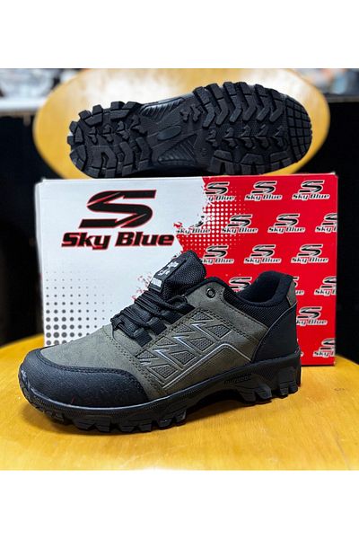 Sky Blue Trekking Outdoor Shoes