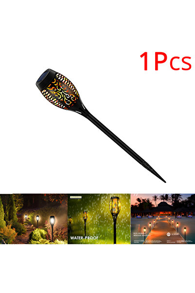 Choice 1 قطعة مصابيح اللهب 1/2/4/8 قطع مصابيح اللهب الشمسية 12 لمبة LED وميضي...