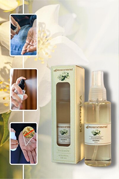 MOUVEMENT 4'Lü Sprey Kolonya Set 100 ml (Yasemin Sandal Okyanus Amber)