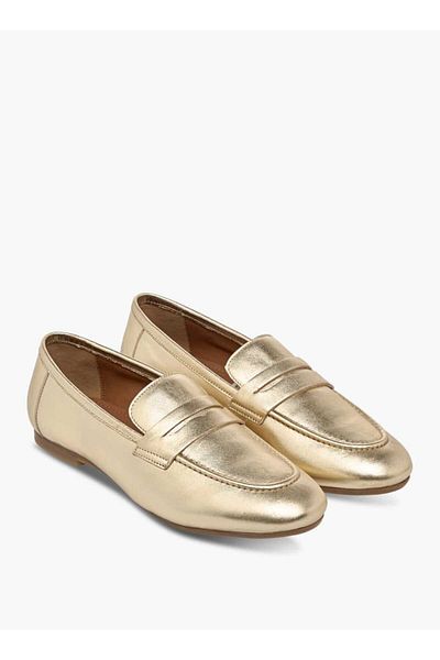 Paprika Paprika Leather Slip-On Loafers