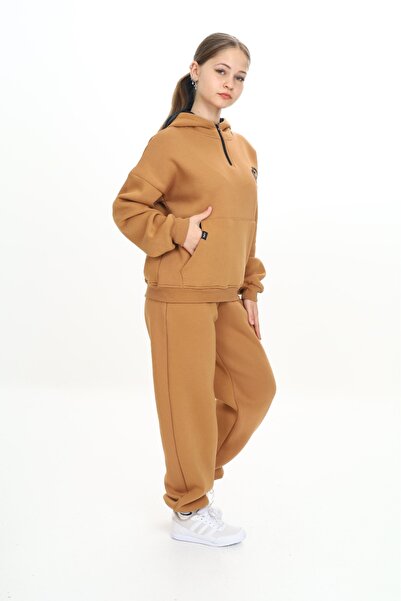 Toontoy Κοριτσίστικο Σετ Φόρμας με κουκούλα