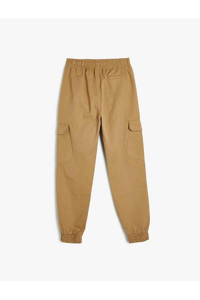 Koton Cargo-Jogginghose aus Baumwolle – Taschen und Taillenbänder