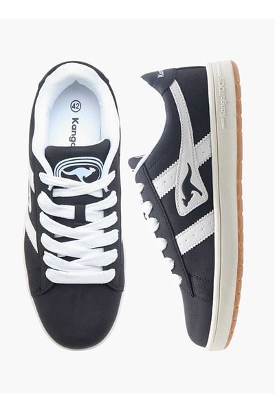 Kangaroos Men's Logo Detail Sneakers with Lace-Up Closure