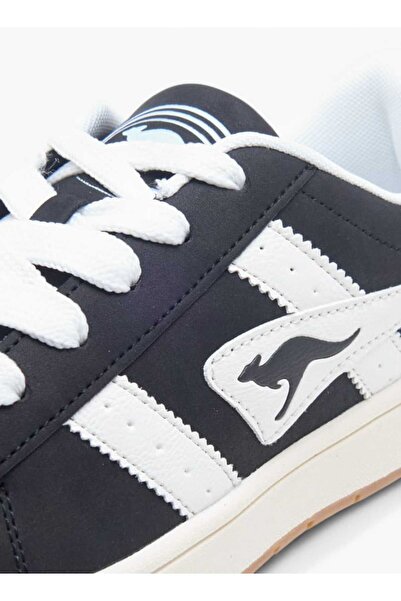 Kangaroos Men's Logo Detail Sneakers with Lace-Up Closure