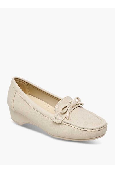 Paprika Embossed Monogram Slip-On Loafers
