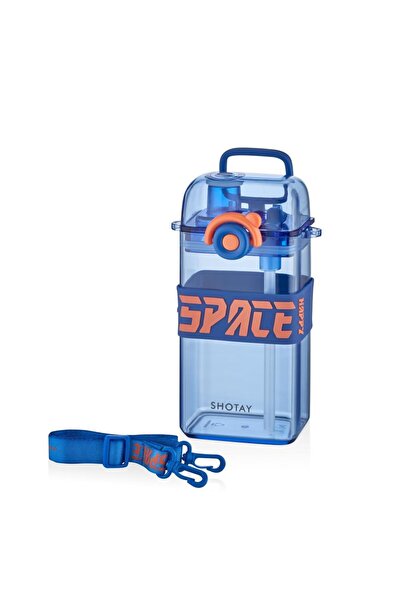 Shotay Water Flask - 500ml Size, Blue Color, Tritan Material