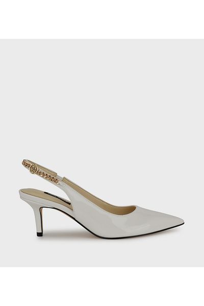 Nine West Wnannae3-White Women's Sandals
