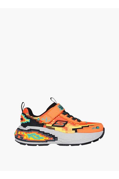 SKECHERS Skechers Boys' Game Print Sneakers with Hook and Loop Closure - MEGACRAFT 4K