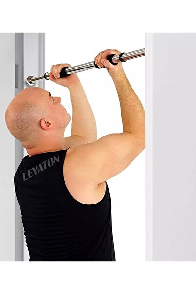 Leyaton 60-100 M Krom Kapı Barı Koridor Barfiksi Barfix Spor Aleti Demiri Bar...