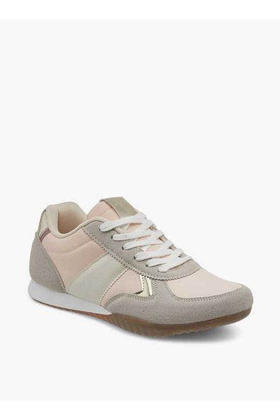 Dash Panelled Sneakers with Lace-Up Closure