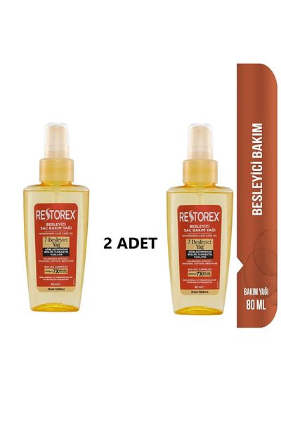 Restorex 7 Vyživující pleťový pečující olej 2x80 ML