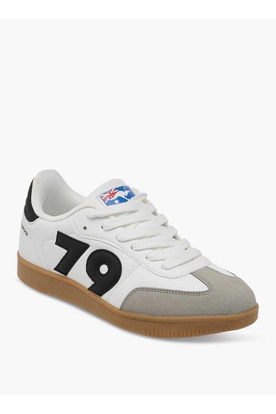 Kangaroos Men's Applique Detail Sports Shoes with Lace-Up Closure