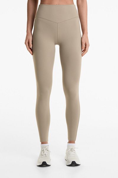 Oysho 65cm polyamide ankle-length leggings with a cotton-like feel