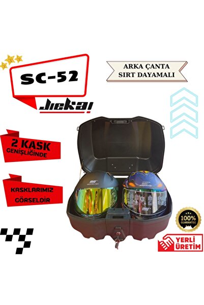 JİEKAİ SC-52 LT SİYAH ARKA ÇANTA SIRT DAYAMALI