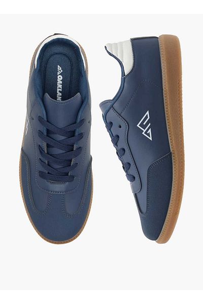Oaklan by Shoexpress Oaklan by Shoexpress Panelled Sneakers with Lace-Up Closure