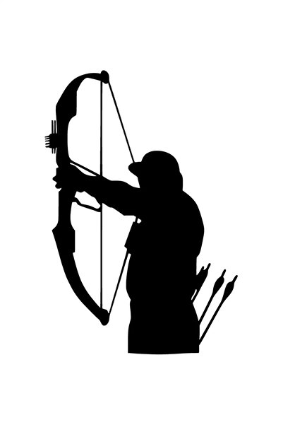 Generic Brand Archer Auto Special New Sticker Black 20 X 30 cm