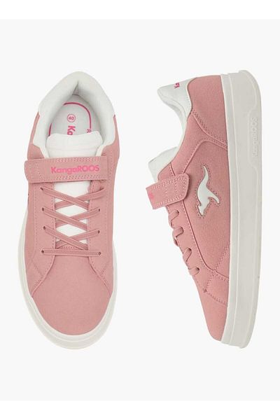 Kangaroos KangaROOS Women's Logo Detail Sports Shoes with Hook and Loop Closure
