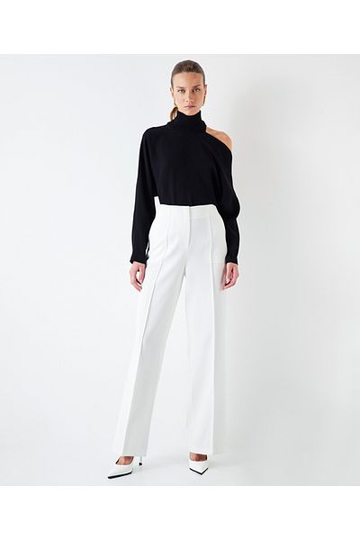 İpekyol Knitwear Mix Cut Cutout Blouse