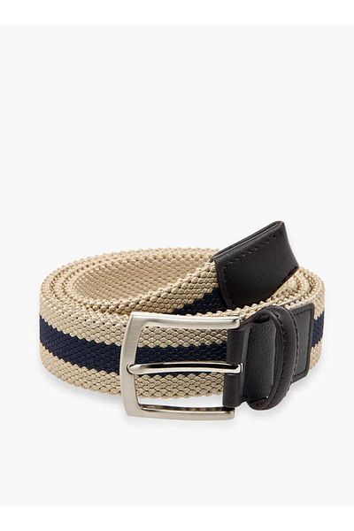 LBL by Shoexpress LBL by Shoexpress Textured Belt with Pin Buckle Closure