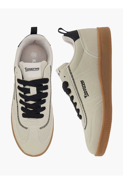 Kangaroos KangaROOS Women's Logo Embroidered Sneakers with Lace-Up Closure