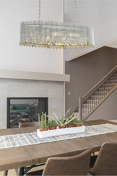 Avonni AV-60056-K80X30 Krom Modern Avize