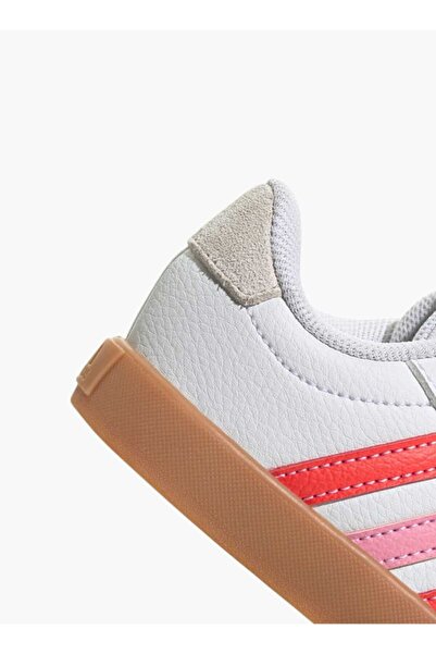 adidas Girls' Panelled Sneakers with Hook and Loop Closure - VL COURT 3 0 CF I