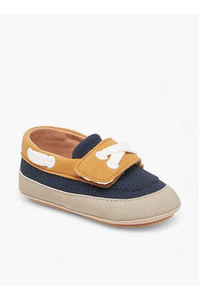 Barefeet Colourblock Booties with Hook and Loop Closure