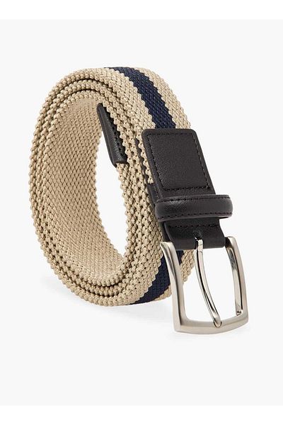 LBL by Shoexpress LBL by Shoexpress Textured Belt with Pin Buckle Closure