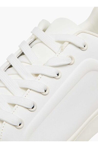 LBL by Shoexpress Solid Sneakers with Lace-Up Closure