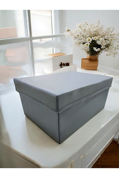 Balkan Room Clamshell Closet Organizer Box Multipurpose Storage Box Xlarge 40X30X20 cm