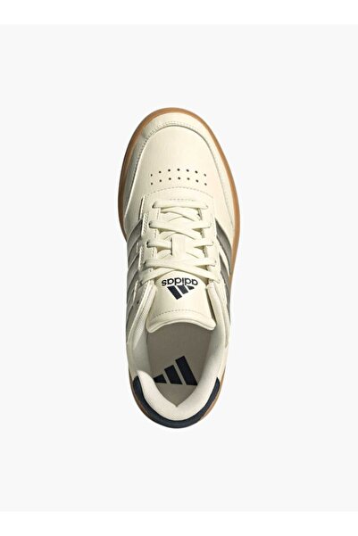 adidas Women's Logo Detail Sneakers with Lace-Up Closure - COURTBLOCK