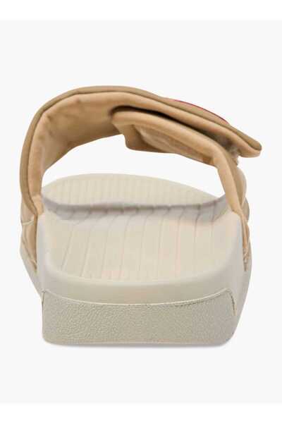 Kappa Women's Logo Print Slides with Hook and Loop Closure