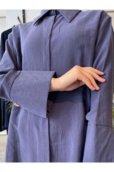 My Magazin Button Detailed Tunic Model Number 4375