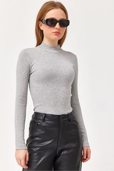 CALİENTE Μπλούζα Half Fisherman Camisole Γκρι