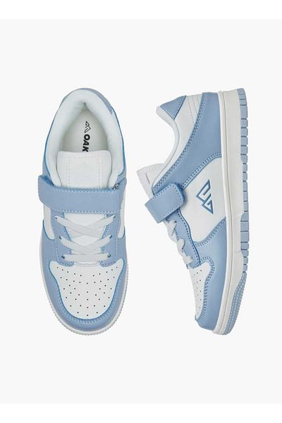 Oaklan by Shoexpress Oaklan by Shoexpress Panelled Sneakers with Hook and Loop Closure
