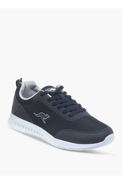 Kangaroos Men's Logo Detail Sports Shoes with Lace-Up Closure