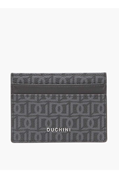 Duchini حامل بطاقة طباعة مونوغرام