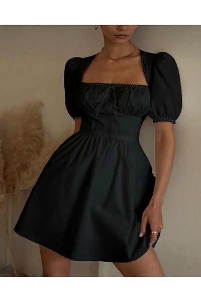 Les Séduisantes c.a. Lace Detailed Backless Dress