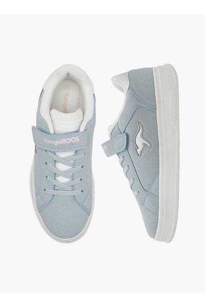 Kangaroos Girls' Panelled Sneakers with Hook and Loop Closure