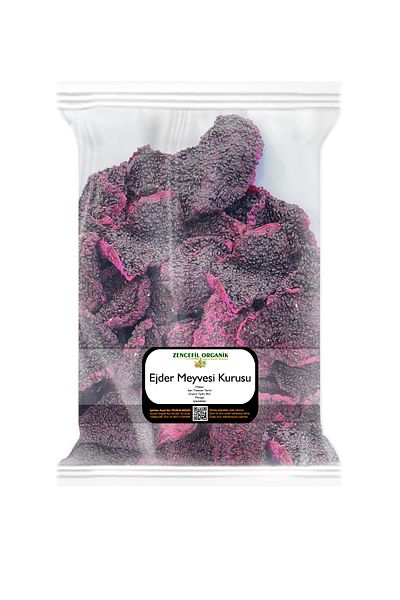 Zencefil Organik Dried Dragon Fruit 100 Gr. Dried Dragon Fruit Chips
