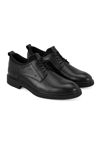 Desa Ανδρικά δερμάτινα casual παπούτσια Cullen Black
