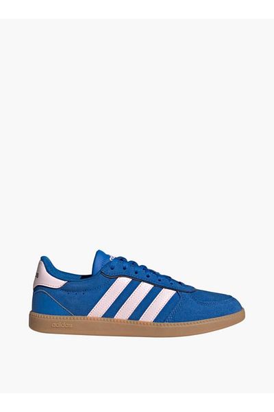 adidas Women's Logo Detail Sneakers with Lace-Up Closure - BREAKNET SLEEK