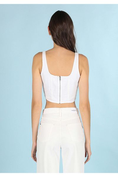 Colin's Cămașă albă pentru femei Slim Fit