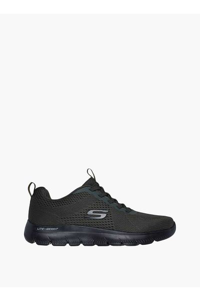 SKECHERS Men's Logo Detail Sports Shoes with Lace-Up Closure - SUMMITS