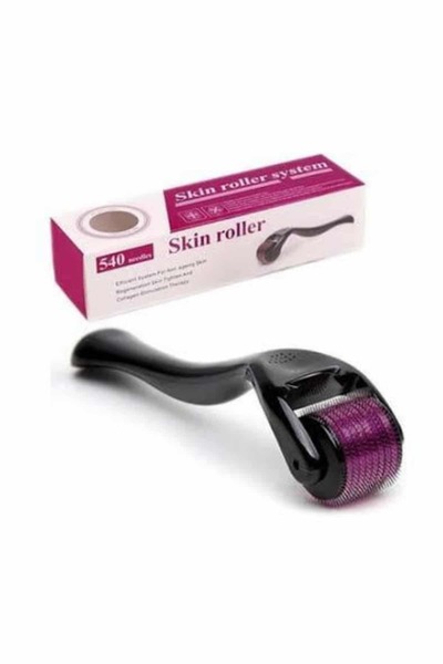 Clevora Comb Dermaroller 540 Needle Roller 1 mm Needle Skin Facial Renewal Care Set