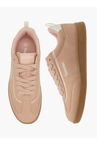 Kangaroos KangaROOS Women's Logo Embroidered Sneakers with Lace-Up Closure