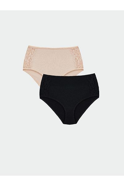 LC Waikiki Lace Detailed Classic Panties 2 Pack (S5)